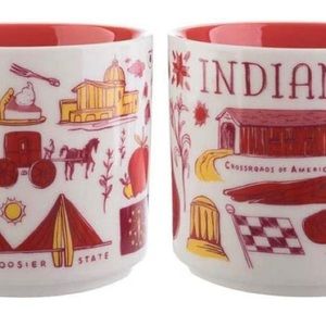 Starbucks Indiana Mug Been There Series Across the Globe Collection